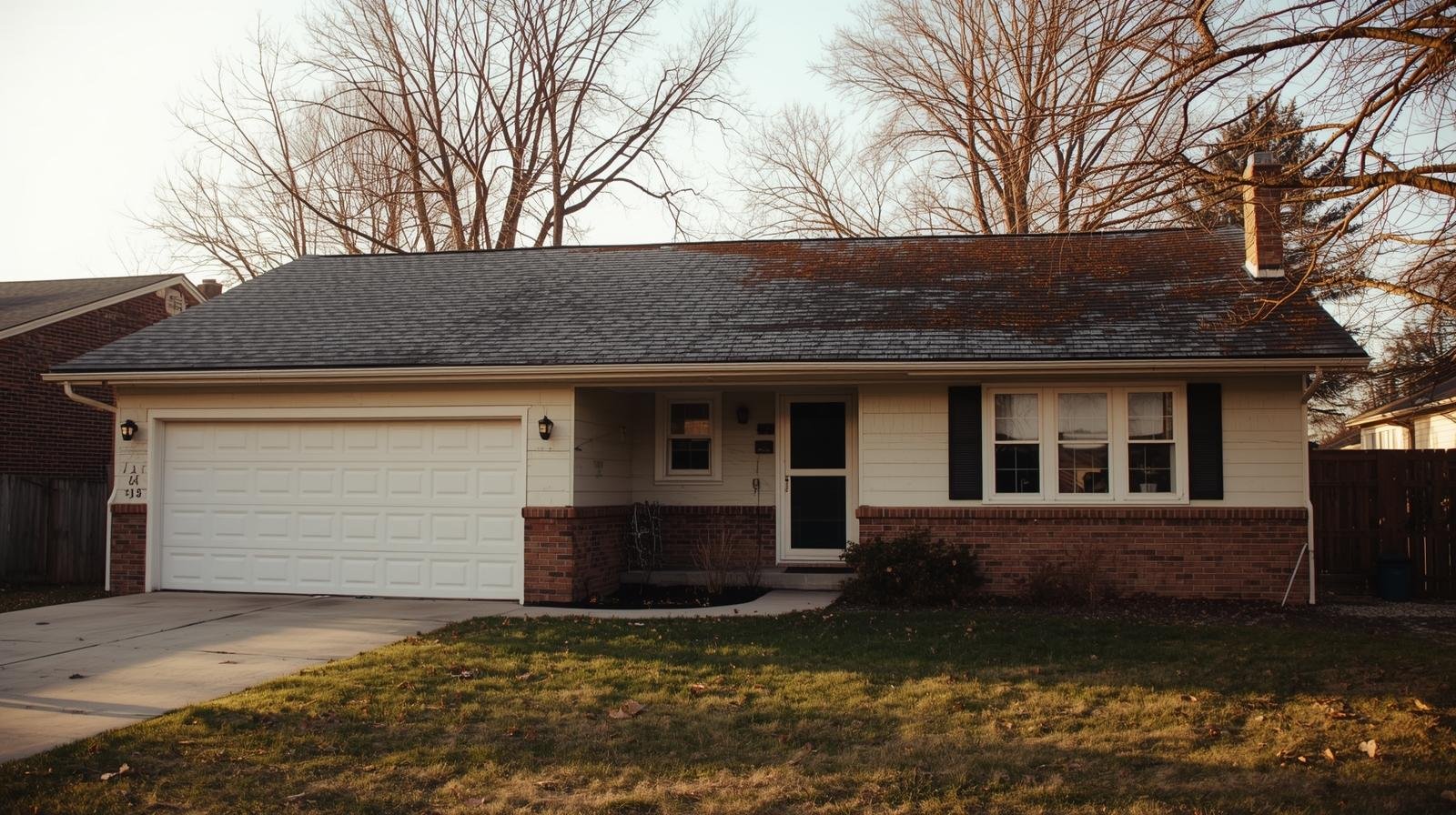 Vintage suburban home in brooklyn