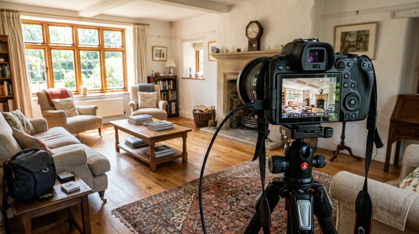 Using professional photography to market a fixer-upper house for sale by owner