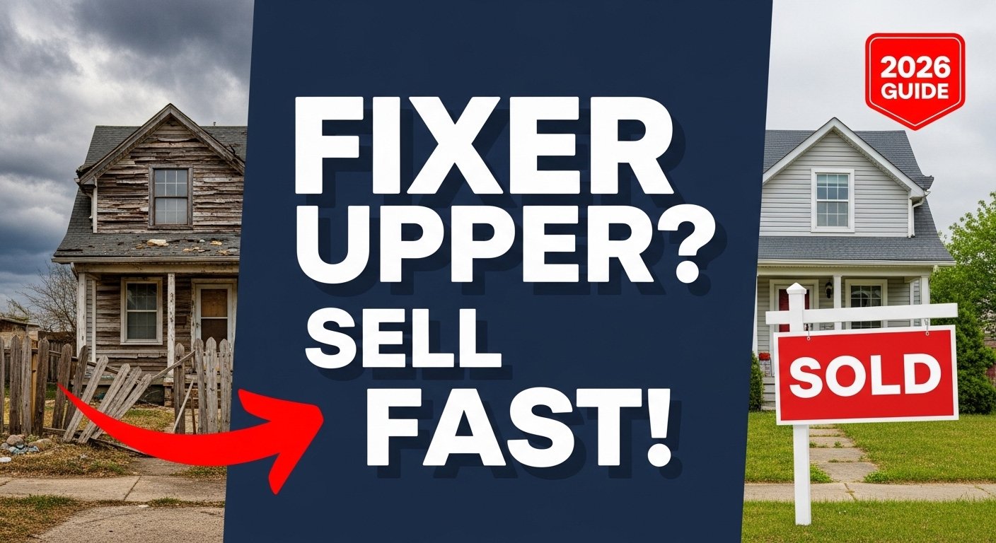 SELL FIXER UPPER HOUSE
