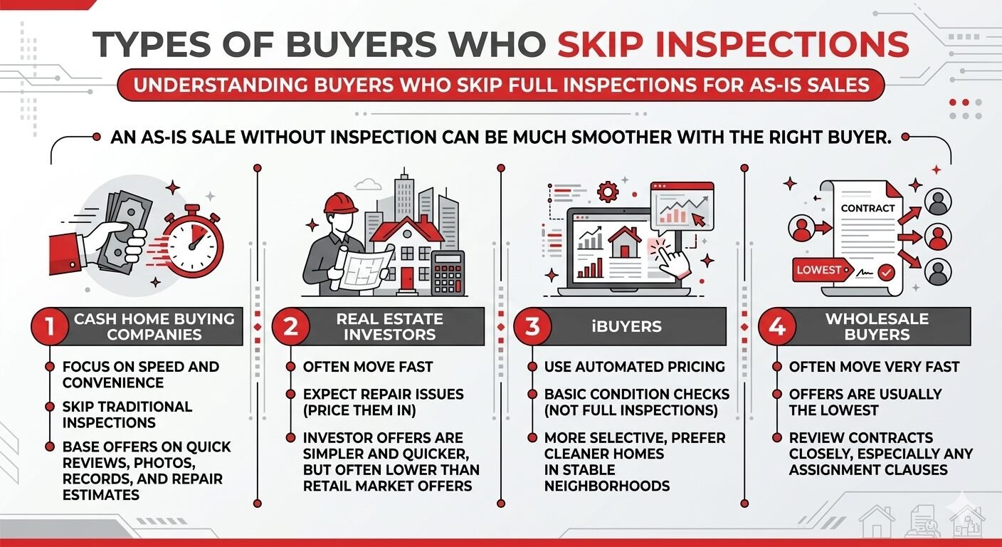 Types of Buyers Who Skip Inspections
